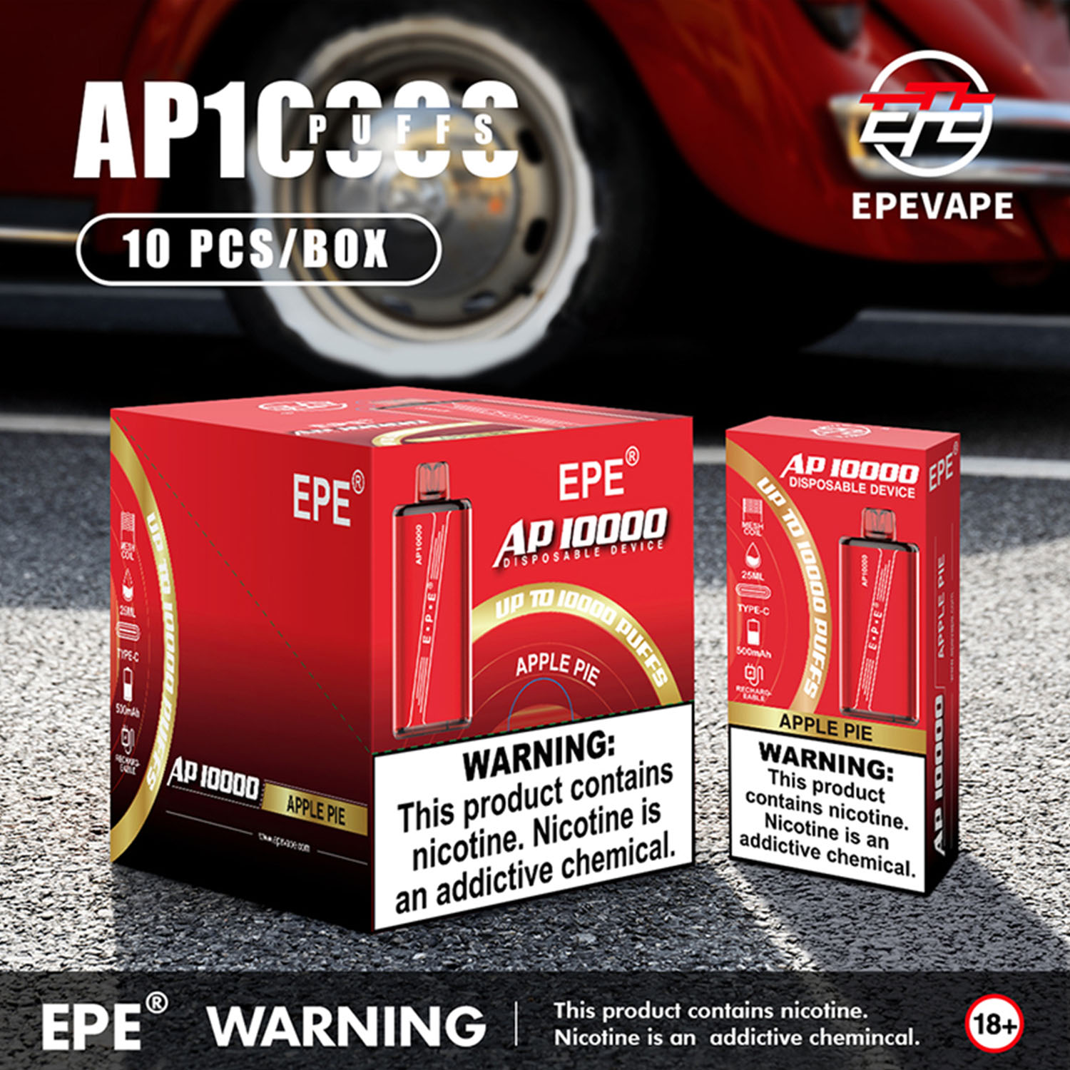 EPE® AP10000 PUFFS Series Vape