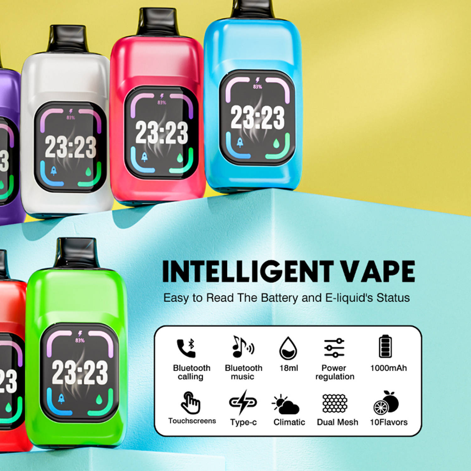 EPE® AP18000 PUFFS Intelligent Series Vape