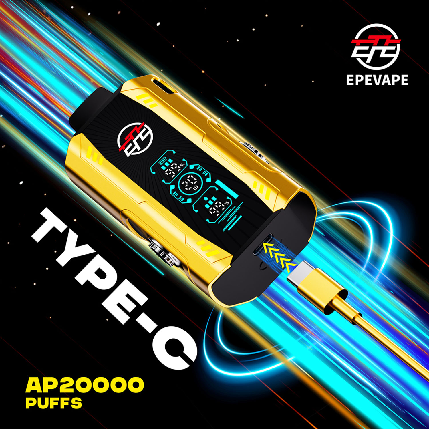 EPE® AP20000 PUFFS Adjustable Air Pressure Series Vape